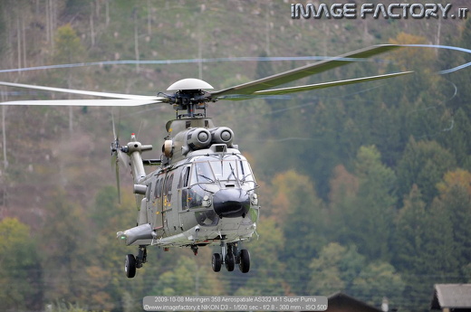 2009-10-08 Meiringen 358 Aerospatiale AS332 M-1 Super Puma